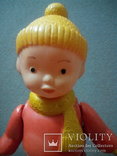 Кукла мальчик Лыжник целлулоид шостка СССР, фото №11