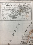 Карта Англія, Шотландія, Ірландія. 1849р. (лист 245*295), фото №6