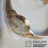Часы Швейцарские Золотые 750 проба AVIA женские, фото №3
