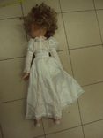 Кукла в платье невеста Наташа 74-75 см пластик ссср, фото №11