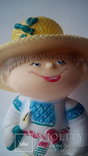 Doll Ukrainian lad in a straw hat and bast shoes Horizon of the USSR, photo number 3