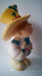 Doll Ukrainian lad in a straw hat and bast shoes Horizon of the USSR, photo number 7
