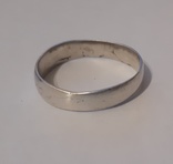 Серебряное самодельное царское кольцо, фото №4