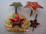 4 самих распространенних солдатских кокарди: фуражка, панама, пилотка, полевая пилотка, фото №4