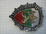 Jahr etwa 2000. Bulgarien Polizei MützenAbzeichen MützenEmblem aber nicht zur SchirmMütze, фото №3