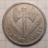 Франция 2 франка, 1943 год, фото №3