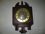 Часы настенные Антарес (Прибалтика) в деревянном корпусе., фото №2