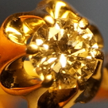 Золотое кольцо с бриллиантом 0,5 карат.(750)"СССР", фото №6