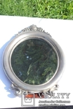 Зеркало в серебряной оправе, фото №3