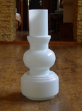 Двухслойное молочное стекло на керосиновую лампу или светильник., фото №3