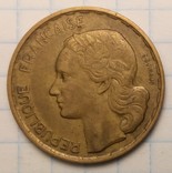 Франция 20 франков, 1952 год, фото №3