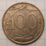 Италия 100 лир, 1993 год, фото №3