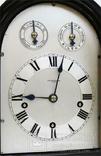 Старинные музыкальные часы Westminster Chime W&amp;H, photo number 4