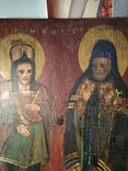 Икона Святой мученик Иоанн Воин и Св. Митрофан (XIX) в., фото №6