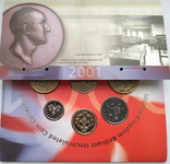 Годовой набор монет Великобритании,2001 год,, фото №5