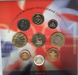 Годовой набор монет Великобритании,2001 год,, фото №6