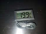 Электронный цифровой термометр с выносным датчиком, фото №2