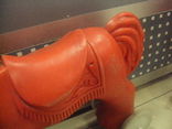 Детская игрушка каталка лошадка конь ссср лот, фото №6