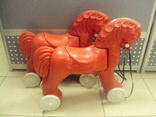 Детская игрушка каталка лошадка конь ссср лот, фото №10