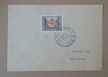 Коллекционный конверт из серии Tag der Briefmarke 1943 спецгашение штемпель Graz, фото №2