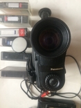 Видеокамера Panasonic RX1 VHS-C  + кассеты + 2 батарейки + зарядка и штур, фото №4