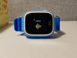 Детские часы с GPS трекером Q90 Blue Wi-Fi, photo number 9
