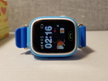 Детские часы с GPS трекером Q90 Blue Wi-Fi, photo number 11