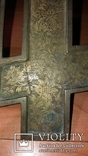 Крест с Предстоящими 22см эмаль потери, фото №4