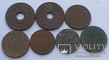 7 монет,Франция -1917,1938,Германия - 1934,1940,1941,Венгрия-1908,1915., фото №3