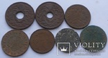 7 монет,Франция -1917,1938,Германия - 1934,1940,1941,Венгрия-1908,1915., фото №4