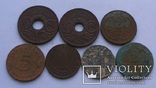 7 монет,Франция -1917,1938,Германия - 1934,1940,1941,Венгрия-1908,1915., фото №5