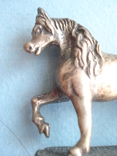 Серебряная статуэтка лошади., numer zdjęcia 3