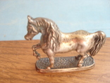 Серебряная статуэтка лошади., фото №6