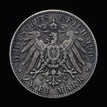 2 Марки 1907 Отто, Бавария, фото №3