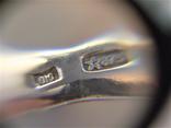Кольцо перстень серебро 875 проба 7,31 гр 18 размер, фото №9
