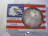 American Eagle Silver Dollar 2001, фото №2