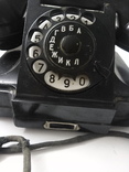 Телефон карболовый 1955, фото №4