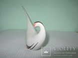 Королевский Фазан Royal Pheasant Ćmielów Porcelain designed by Hanna Orthwein 1958, фото №3