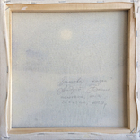 Картина Зимова казка, 25х25 см. Живопис на полотні., фото №6