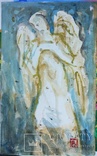 Одесса, В.Павлов"Ангел",бумага,темпера,41,5*26см, фото №2