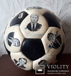 Футбольный Мяч с Фото и Автографами , ДИНАМО - КИЕВ 1985 год, фото №4