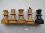 Деревянные шахматные фигуры.32 шт., фото №9