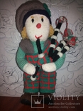 "Веселий Шотландець"стара вязана іграшка, фото №2