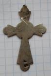 Крестик с эмалями и чернью, фото №3