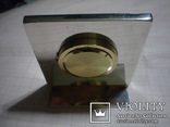 Серебряные подарочные настольные часы с факсимиле канцлера Германии, photo number 4