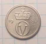 Норвегия 10 эре, 1980 год, фото №3
