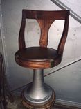 Круглый стул-кресло с парохода, фото №7