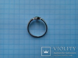 Перстень СССР срібний р.17 з позолотою, фото №8