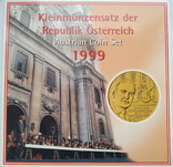 Годовой набор монет Австрии 1999 года, фото №2