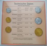 Годовой набор монет Австрии 1999 года, фото №4